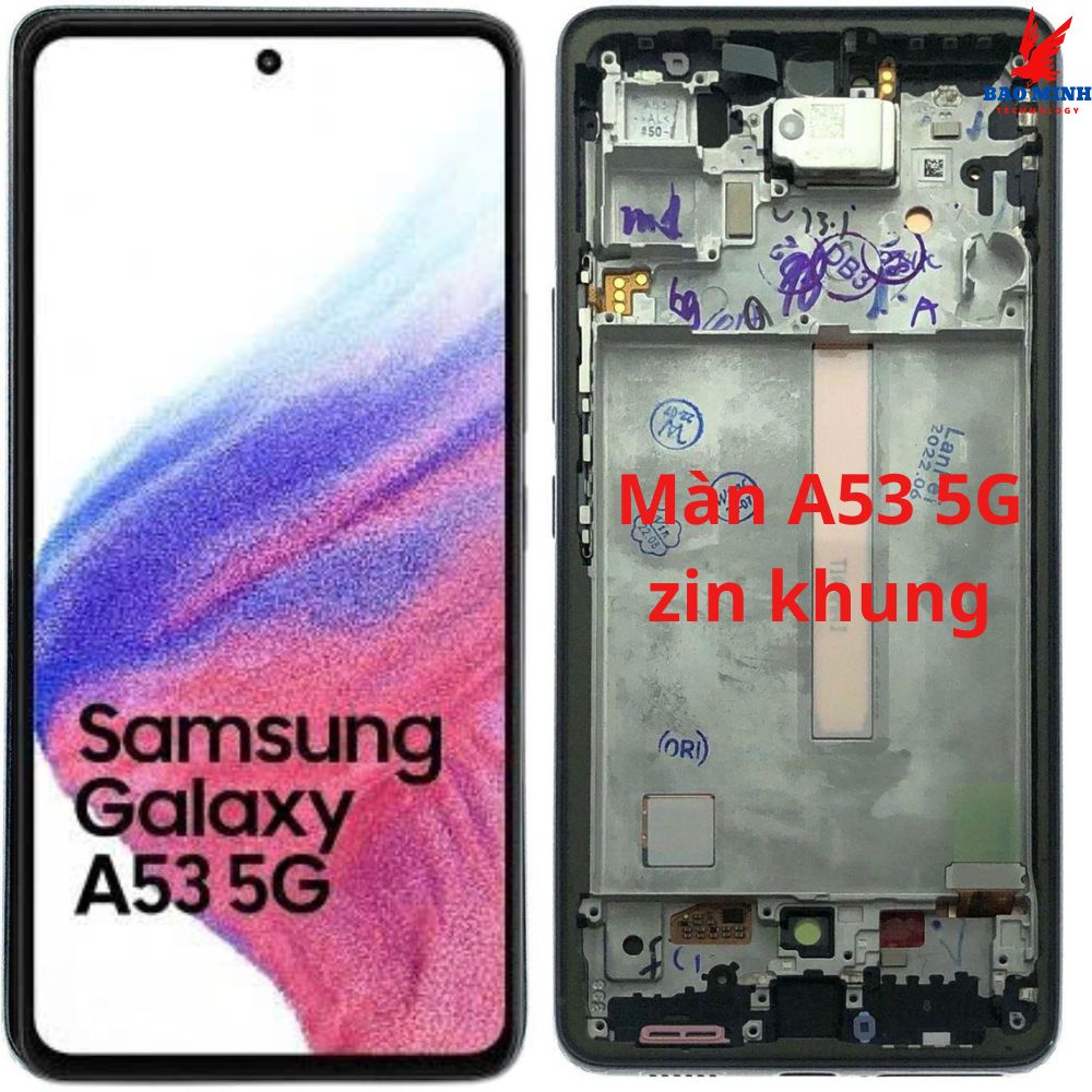 Màn hình Sam//Sung A53 5G LCD liền khung