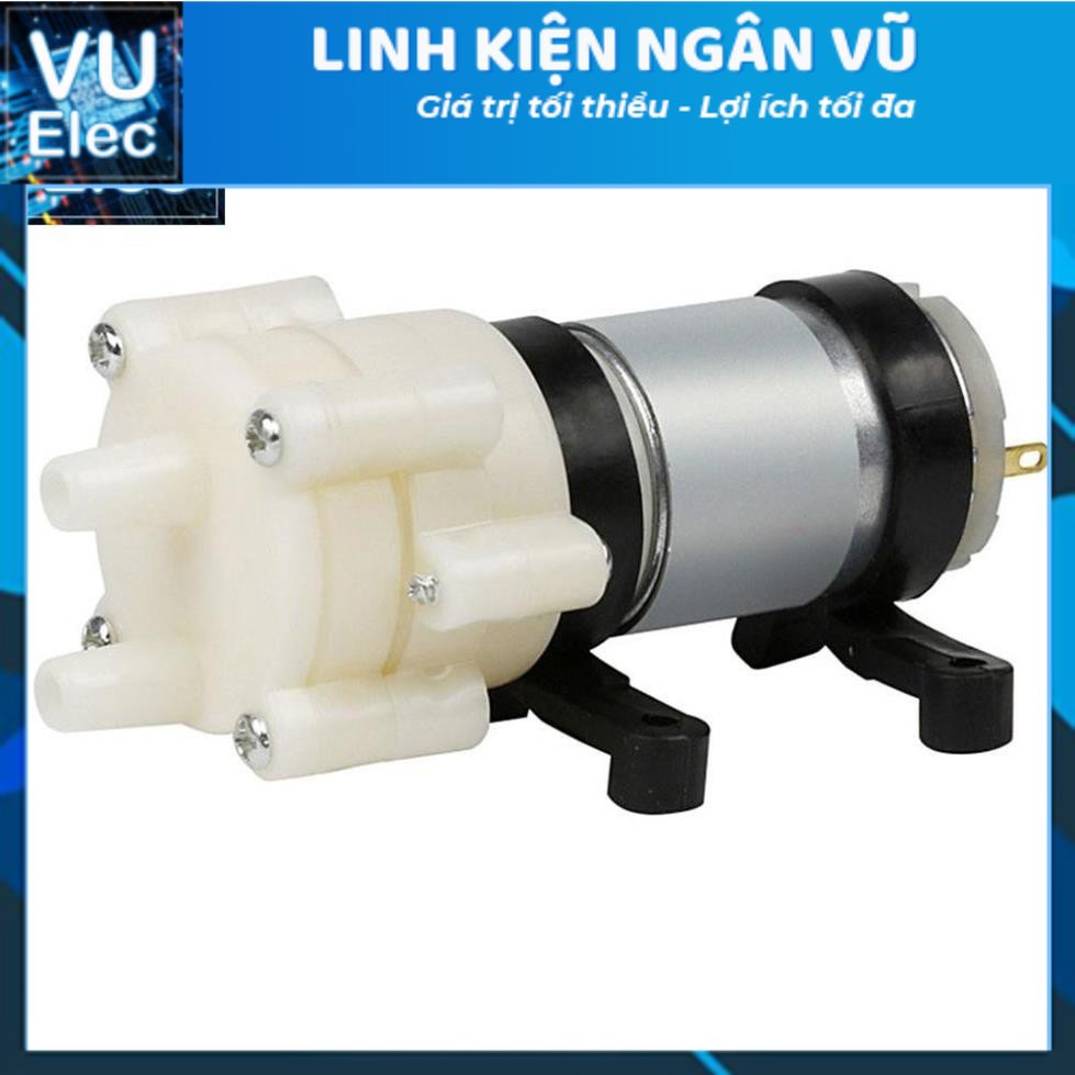 Máy bơm oxi mini cho bể cá 12v, máy bơm mini 12v ,chế máy rót rượu, chế máy rửa tay