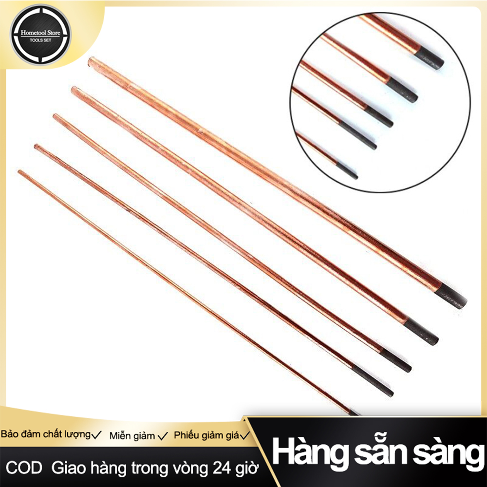 5 Chiếc Que Than Chì Que Đục Lỗ Hồ Quang Khí Cacbon Que Điện Cực Than Chì Tròn Bằng Đồng