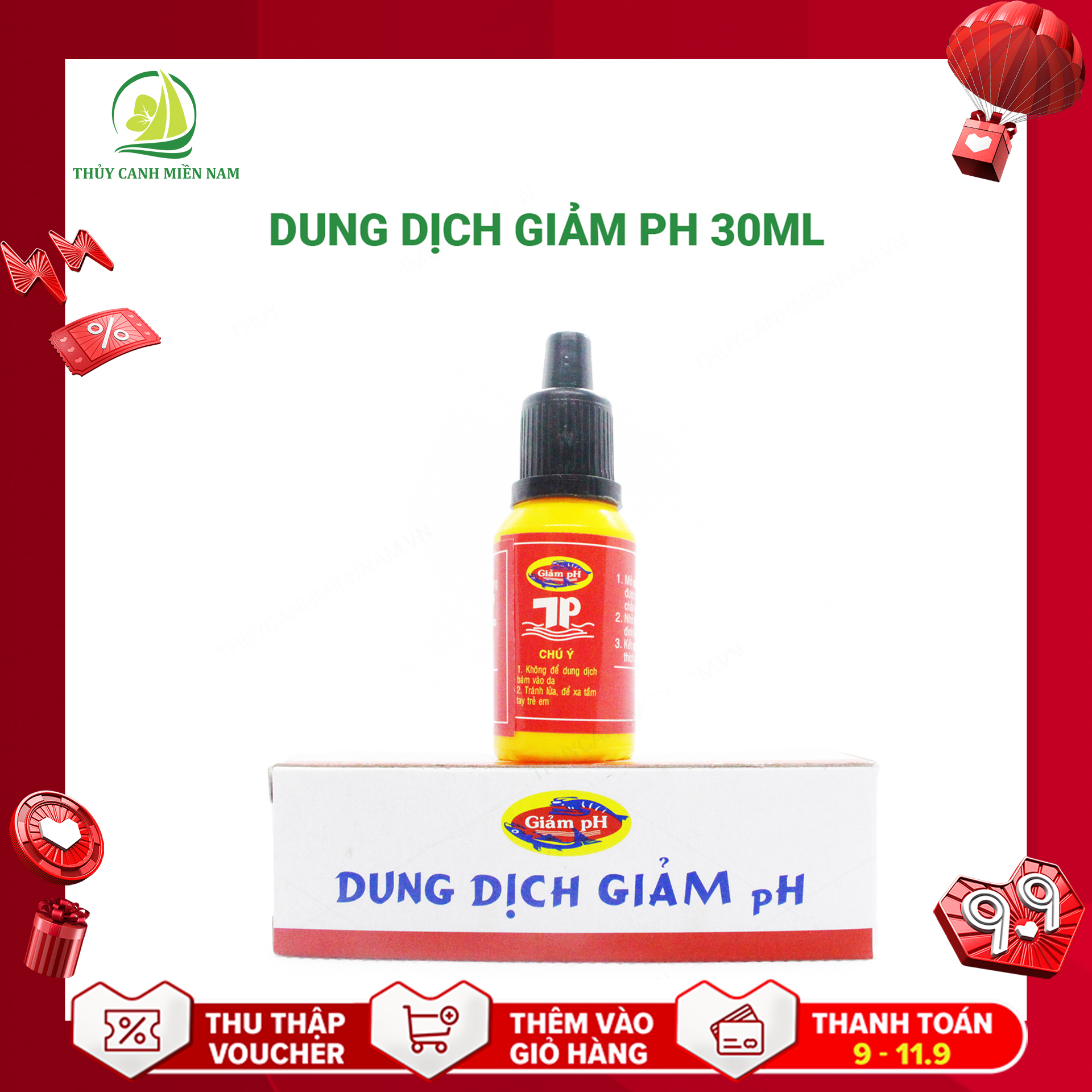 Dung dịch điều chỉnh ph - giảm ph