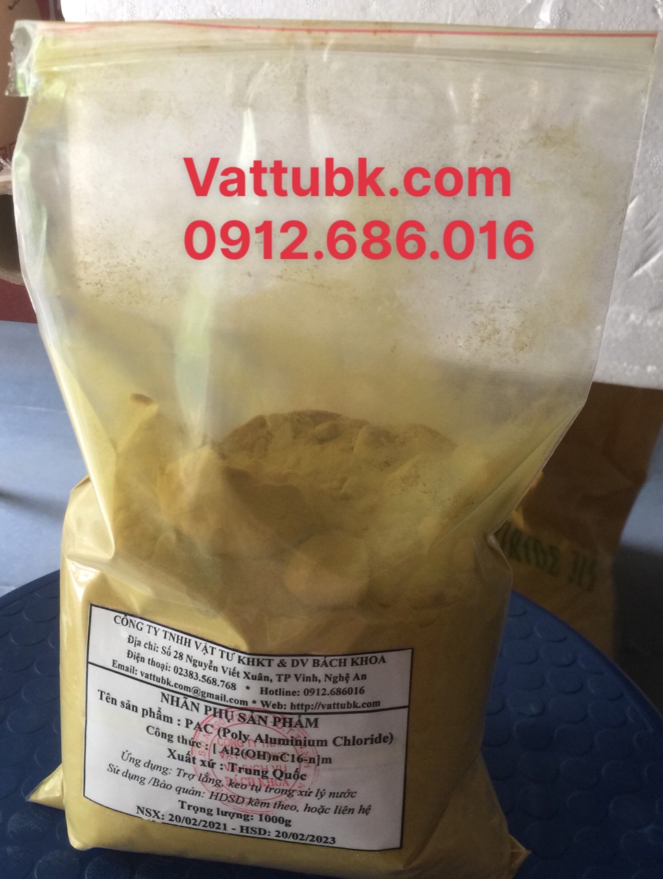 Keo trụ trợ lắng PAC