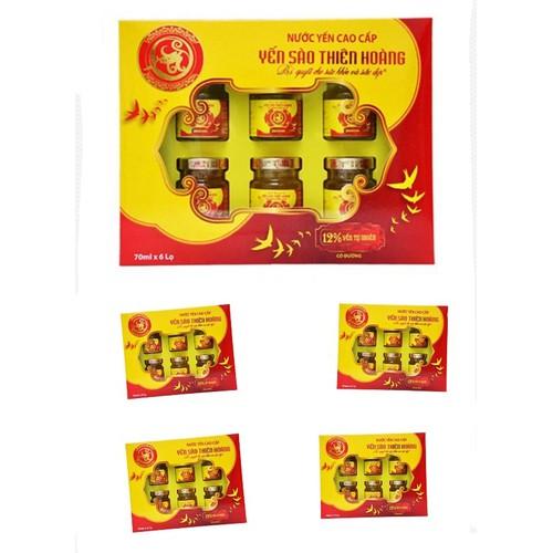 Combo 5 hộp yến sào Thiên Hoàng cao cấp