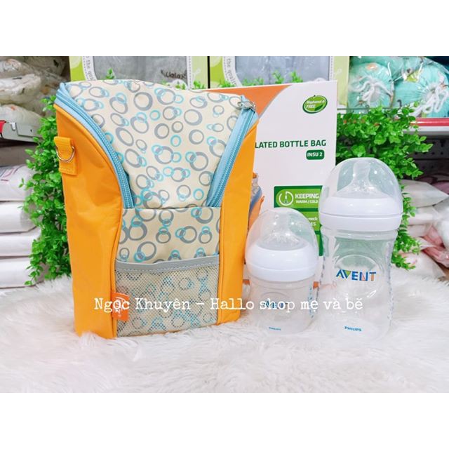Túi giữ nhiệt bình sữa đôi Fatz Baby FB2005SL / FB2006SL