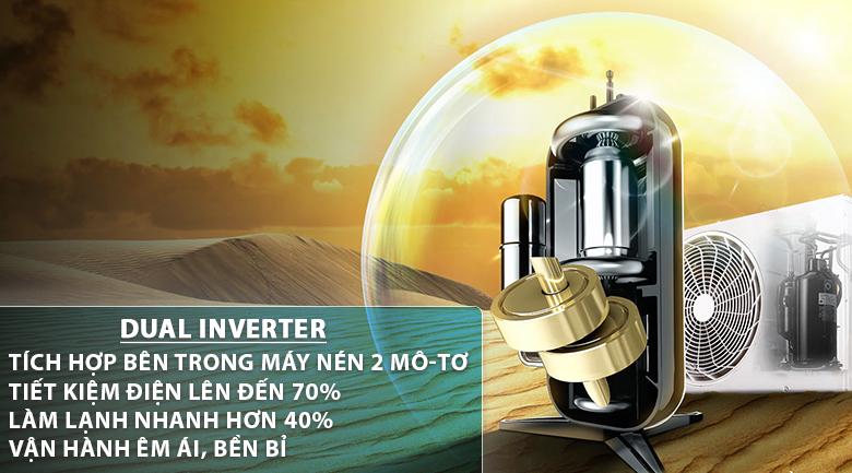 Tiết kiệm điện - Máy lạnh LG Wifi Inverter 1 HP V10API