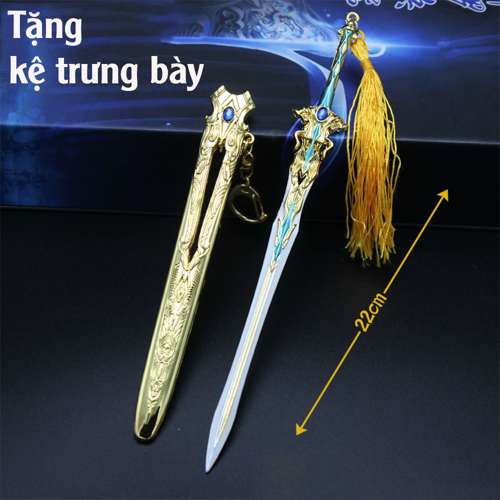 Móc Khóa Kiếm Đấu La Đại Lục Màu Vàng