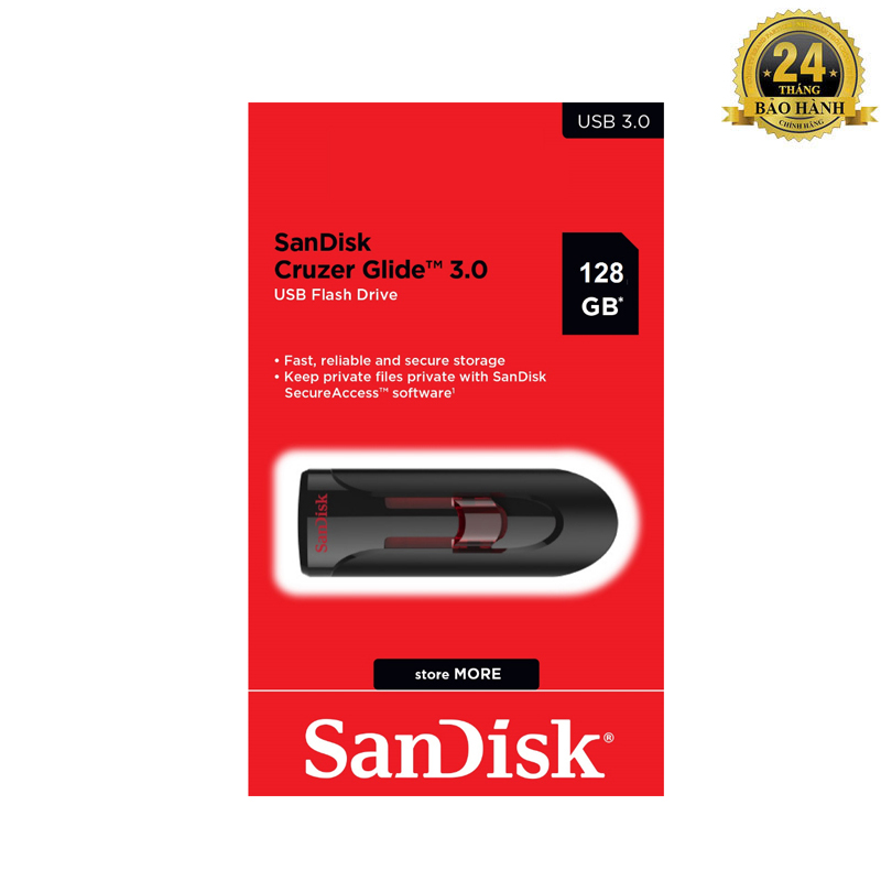 Usb 3.0 sandisk cruzer cz600 128gb 100mb/s - phụ kiện 1986