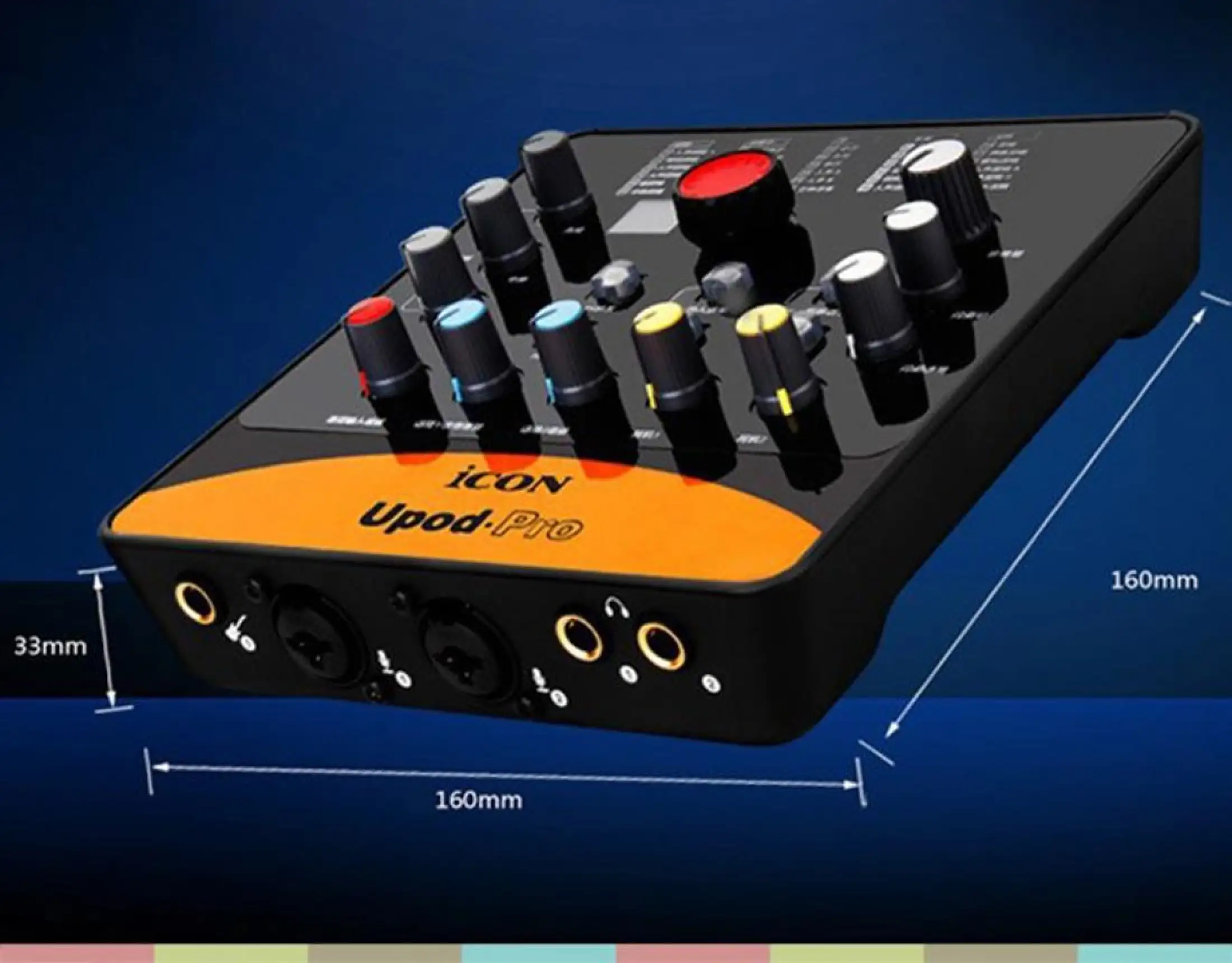 Sound card ICON Upod Pro hát karaoke livestream online thu âm chuyên nghiệp.