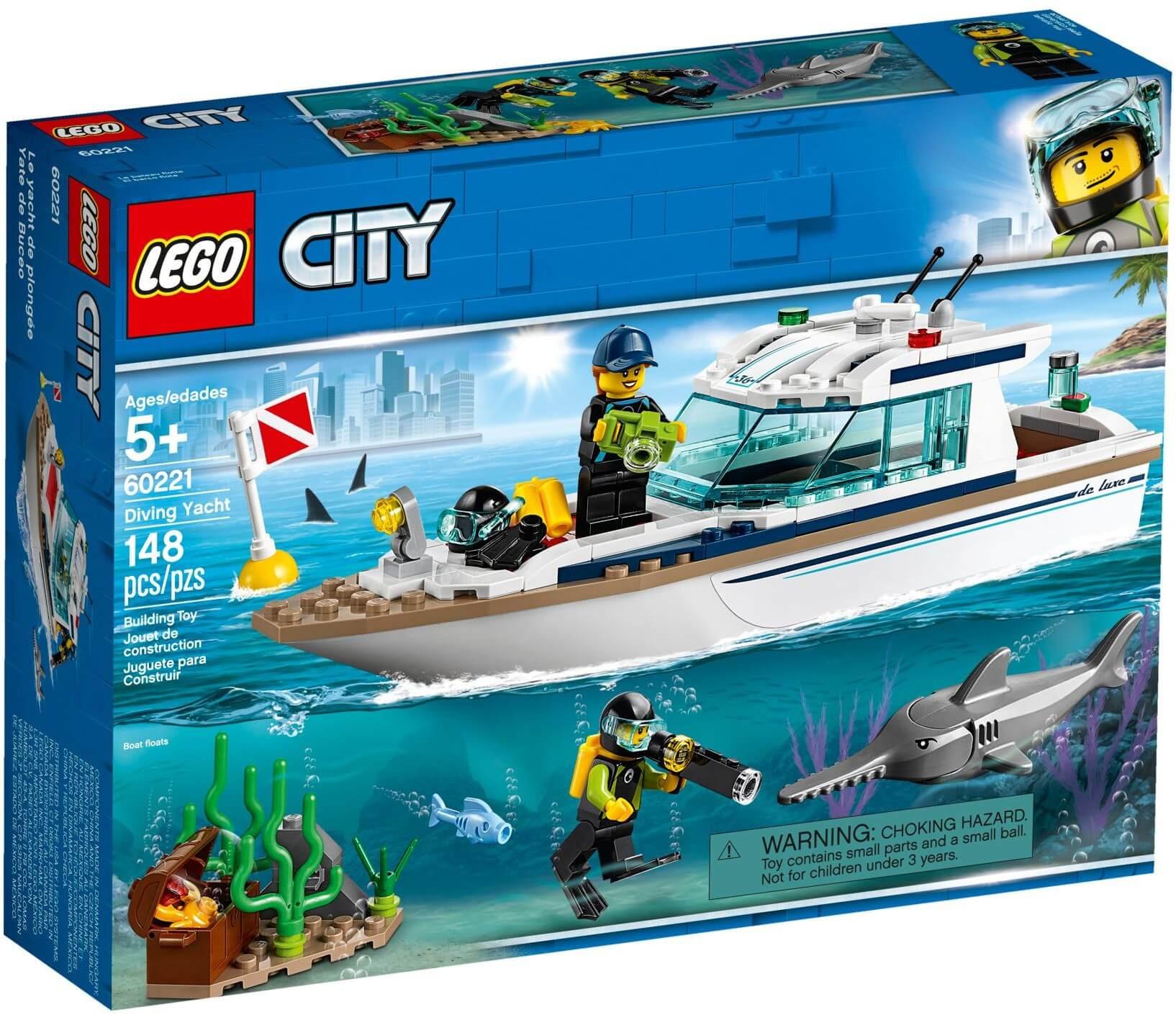 Lego city 60221 - du thuyền thám hiểm