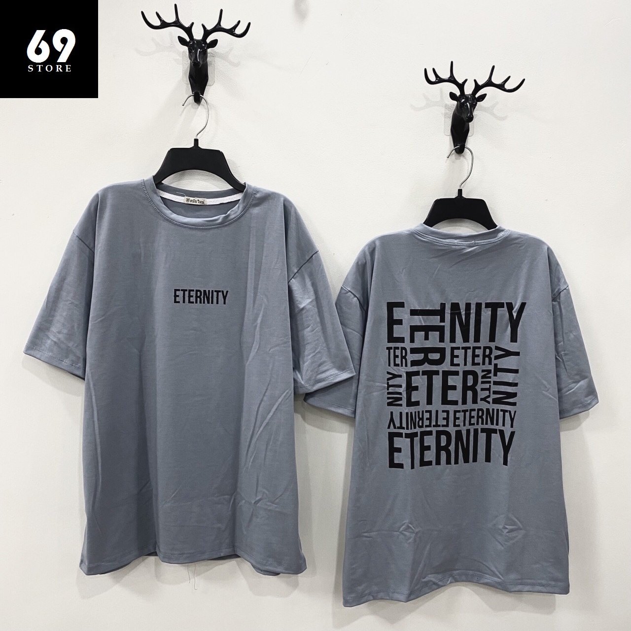 Áo thun tay lỡ form rộng unisex
