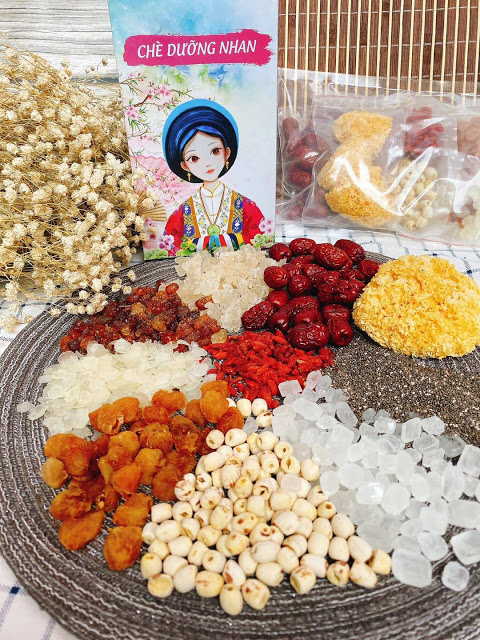 Chè dưỡng nhan mộc nhan natural, thanh lọc cơ thể, an thần ngủ ngon