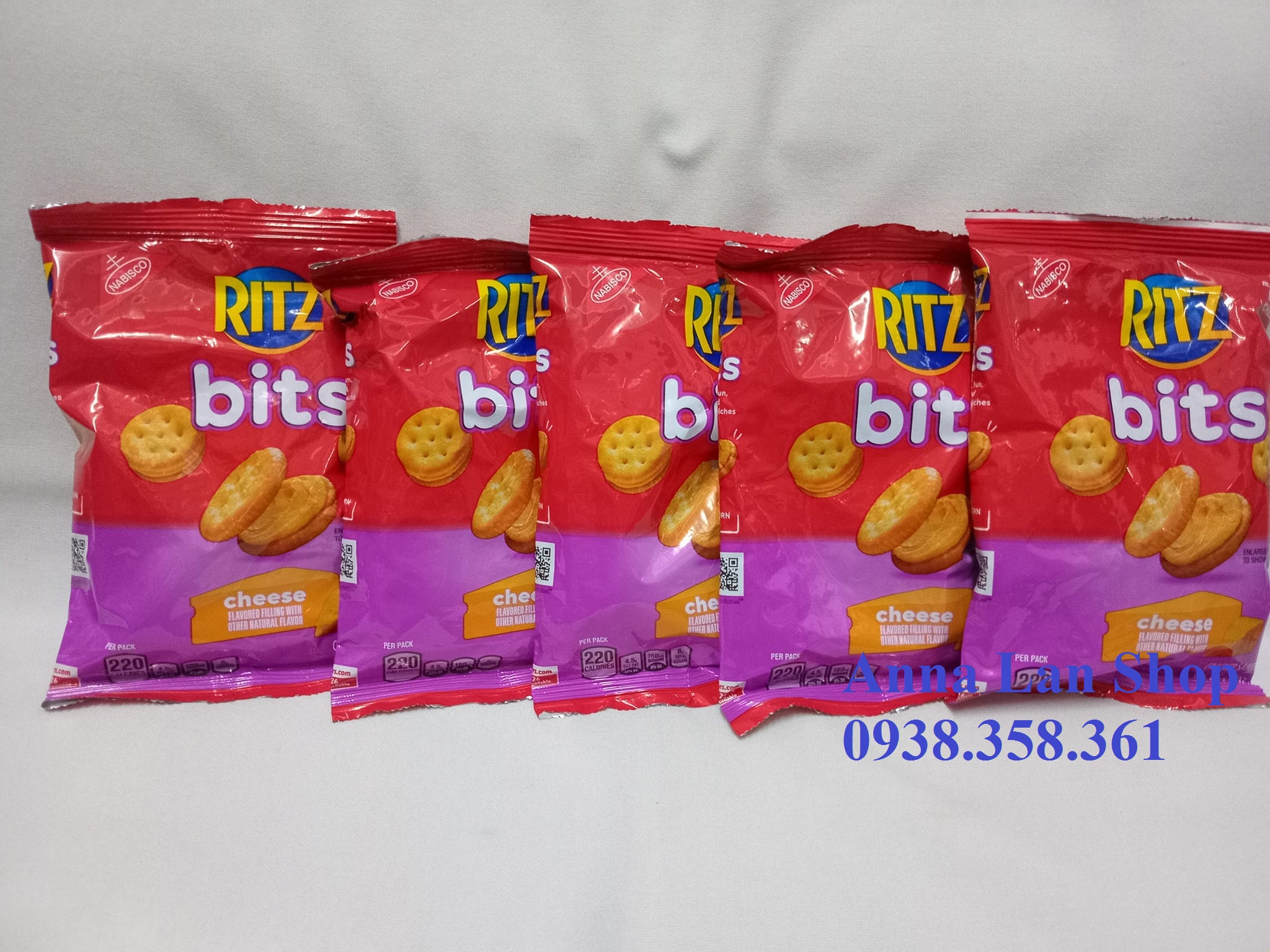 [HCM]Bánh Ritz phô mai - Mỹ (42g)