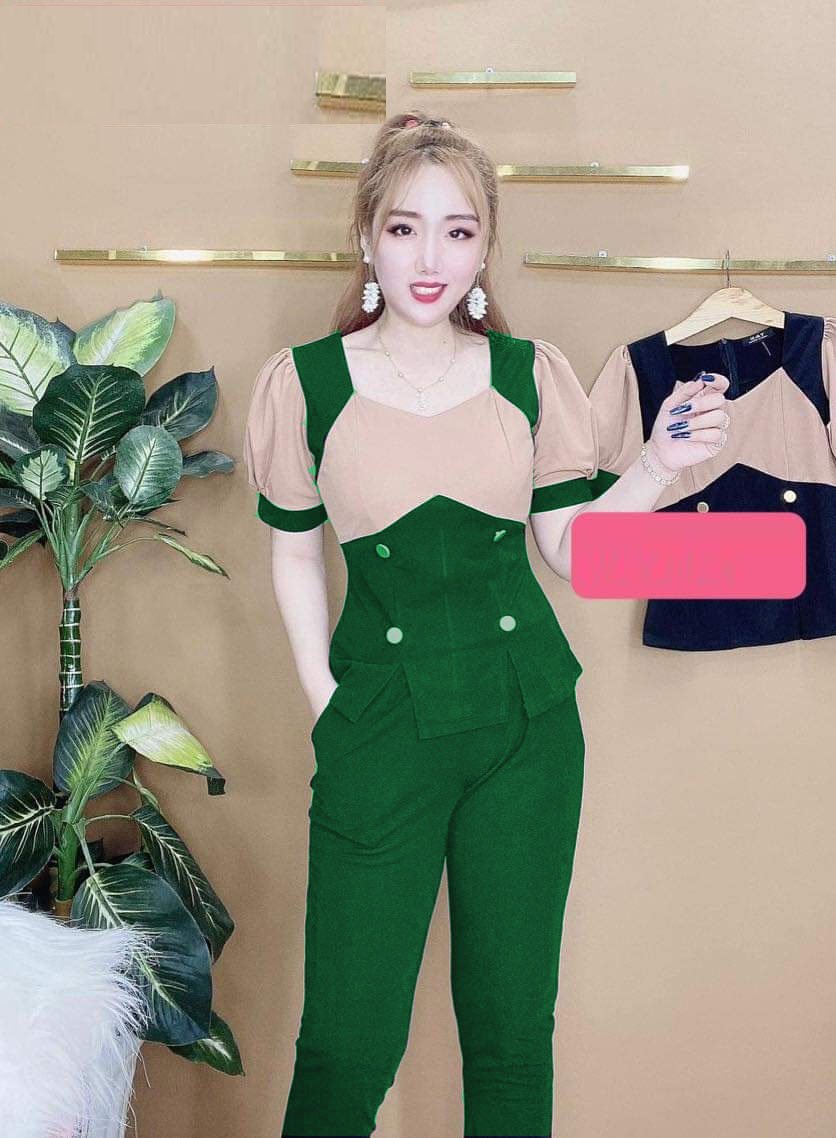 Set đồ bộ nữ thời trang thun cát hàn