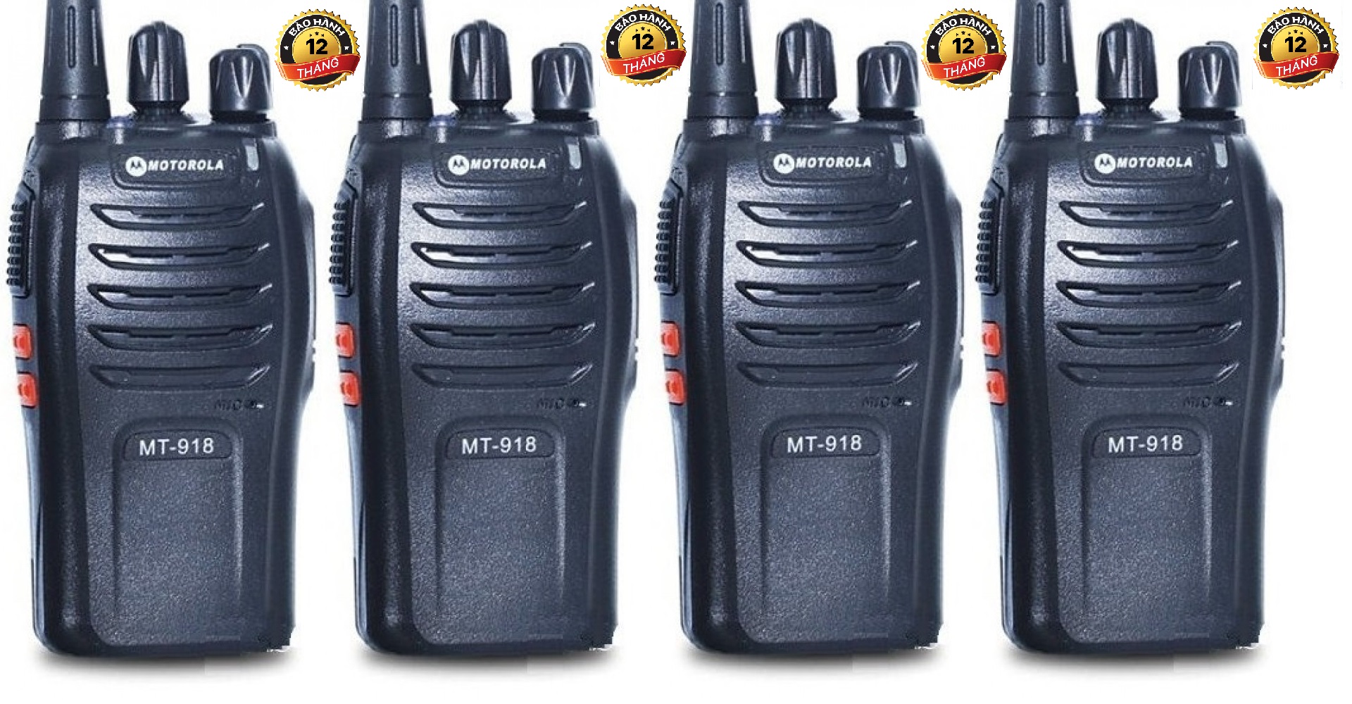 Bộ 4 bộ đàm motorola mt918