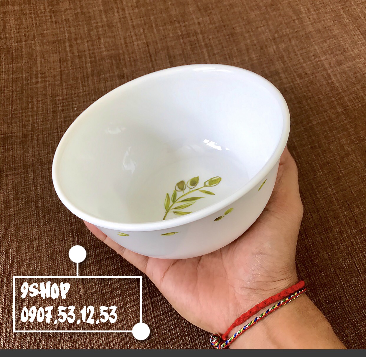 Dòng gốm thủy tinh corelle - tô olive garden 900ml 428-og cao cấp