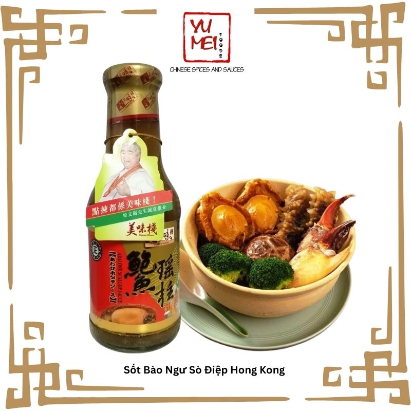 Sốt bào ngư sò điệp yummy house hong kong 380gr