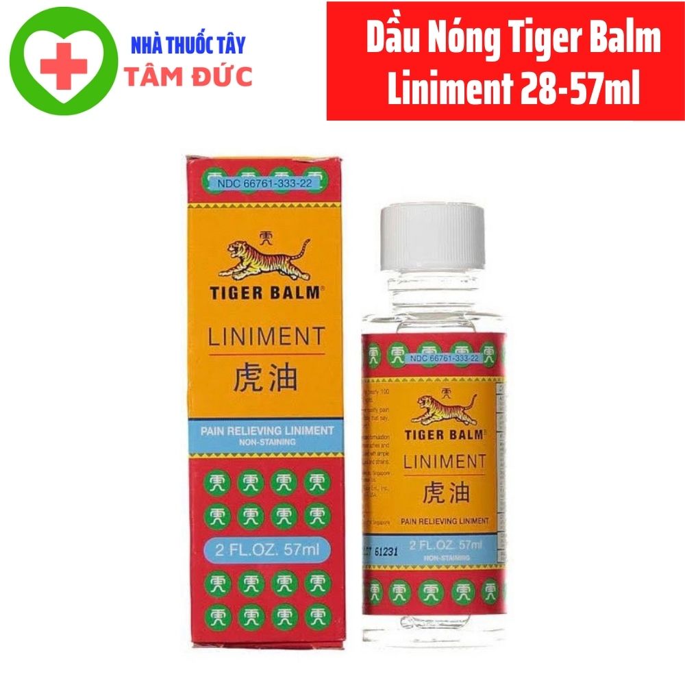 Dầu nóng tiger balm liniment 28-57ml