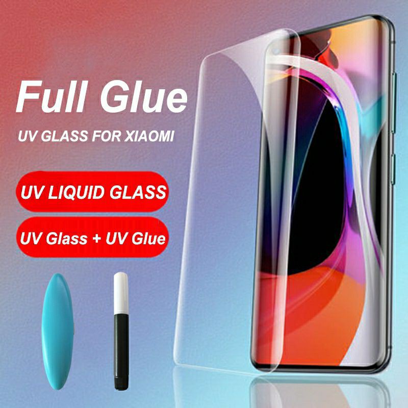 Kính cường lực full keo uv dành cho xiaomi mi note 10 lite /mi note 10 pro