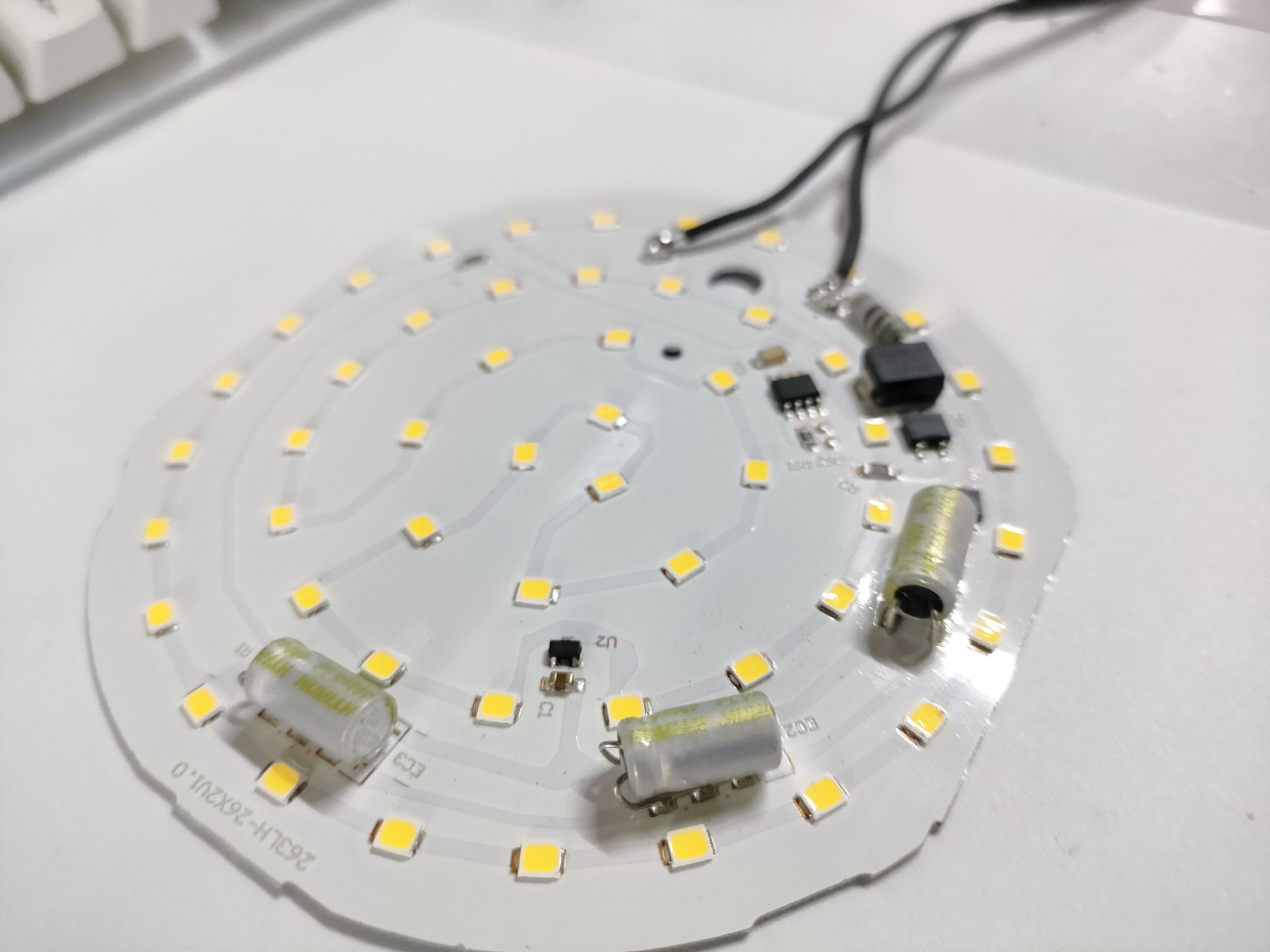 Bảng bo vỉ mạch led 50w 220vAC siêu sáng mắt chip Led 2835 màu vàng trắng