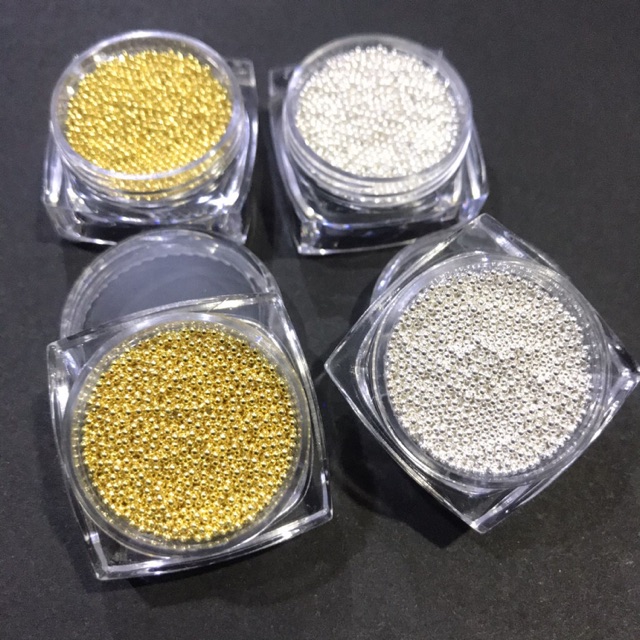 Hũ bi sắt vàng bạc 1mm