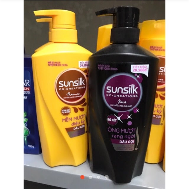 Dầu gội sunsilk mềm mượt diệu kỳ chai