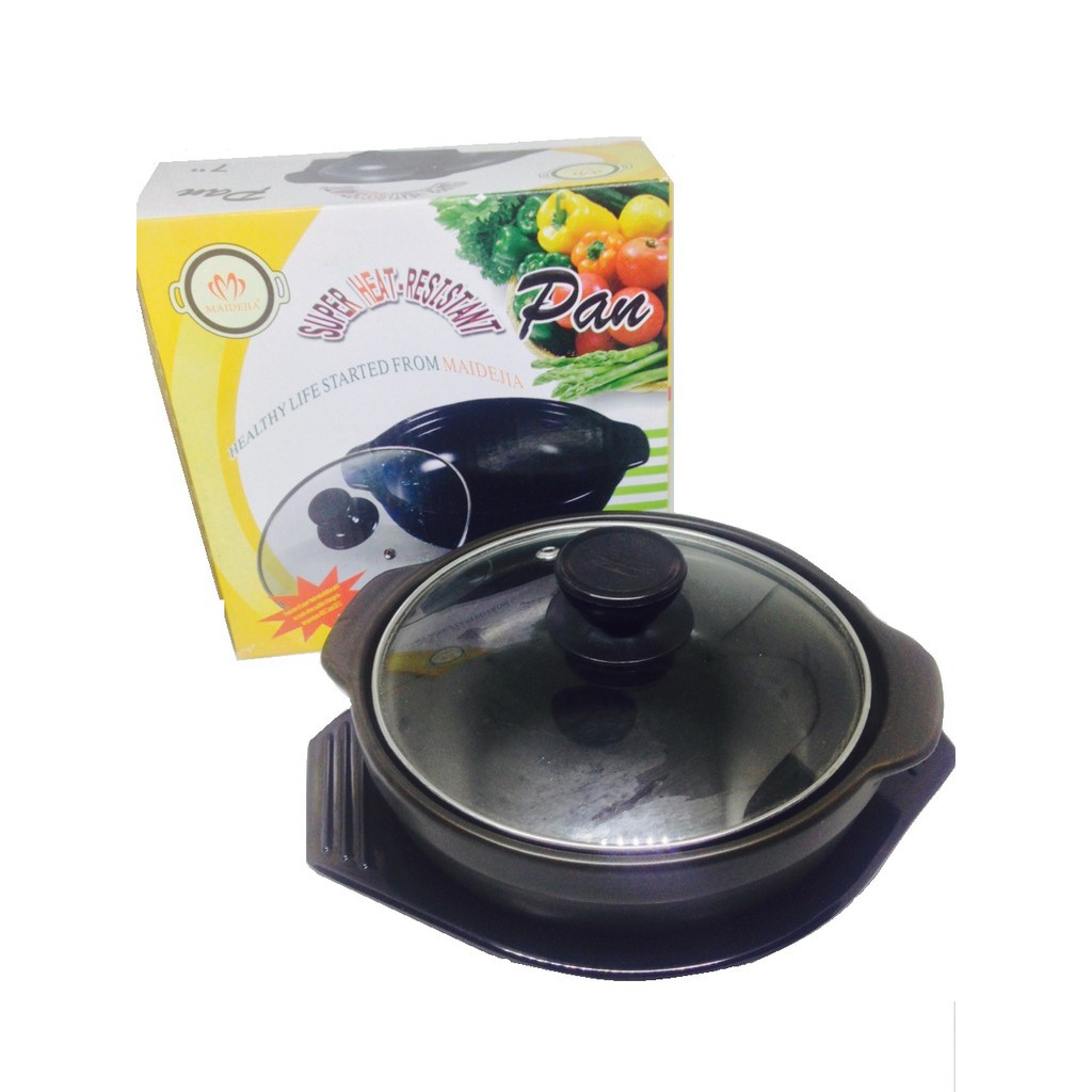Thố đất nấu mì cay - cơm trộn loại 1 700ml