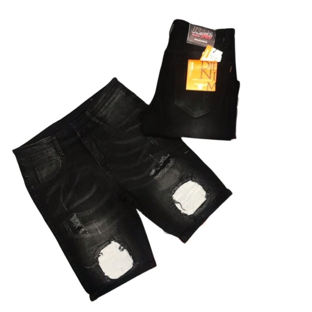 Quần Short Jean Nam Nuba234 co giãn mặc thoải mái chuẩn from chất jean bò chuẩn y hình hợp thời trang dạo phố