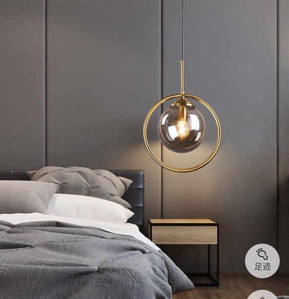 Đèn Thả Decor Gold, Đèn Thả Trần  Trang Trí Phòng Ngủ Tặng Kèm Bóng Đèn _ Bảo Hành 12 Tháng