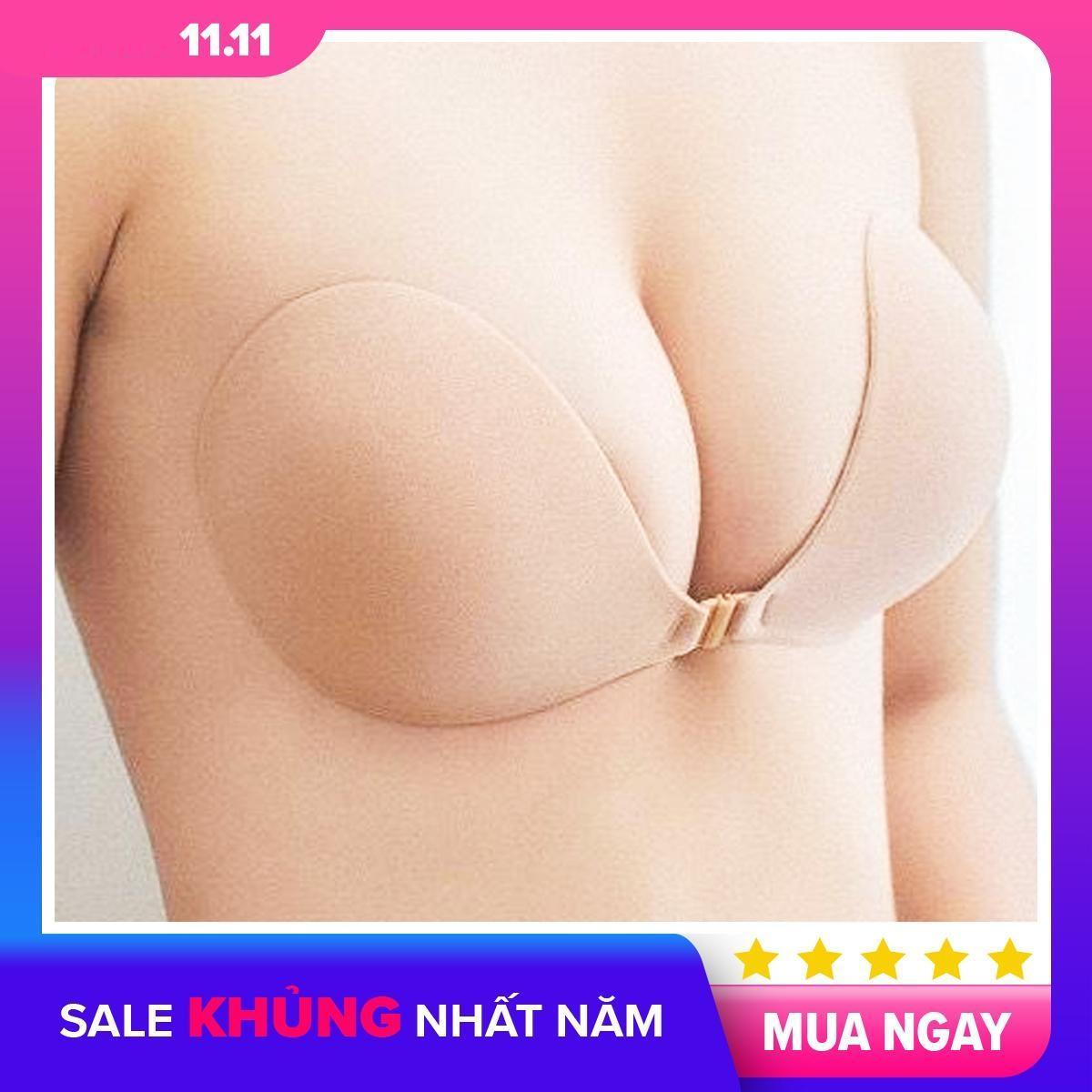 Miếng Dán Ngực, Áo Bra Vải Dán Cài Trước Bàn Tay Nâng Ngực Jussy (39A49)