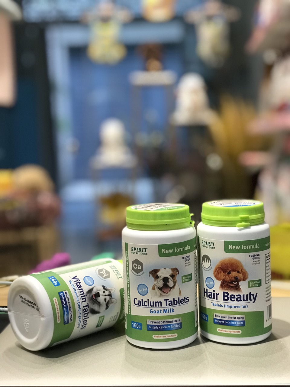 Viên dưỡng lông mượt đẹp, bổ sung Vitamin cho Chó Mèo - Dobby Pet Shop