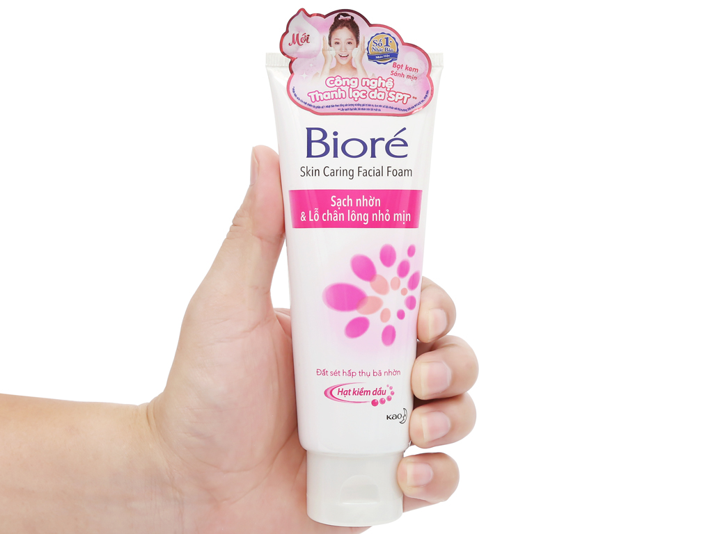Sữa rửa mặt Bioré sạch nhờn lỗ chân lông nhỏ mịn 100g