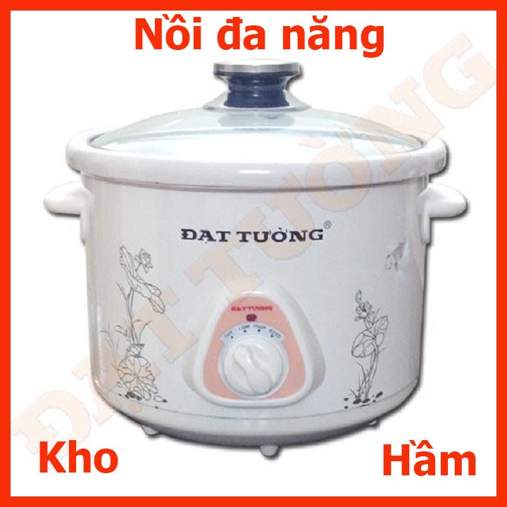 Nồi kho cá, nồi hầm chậm Đạt Tường 2.5 lít