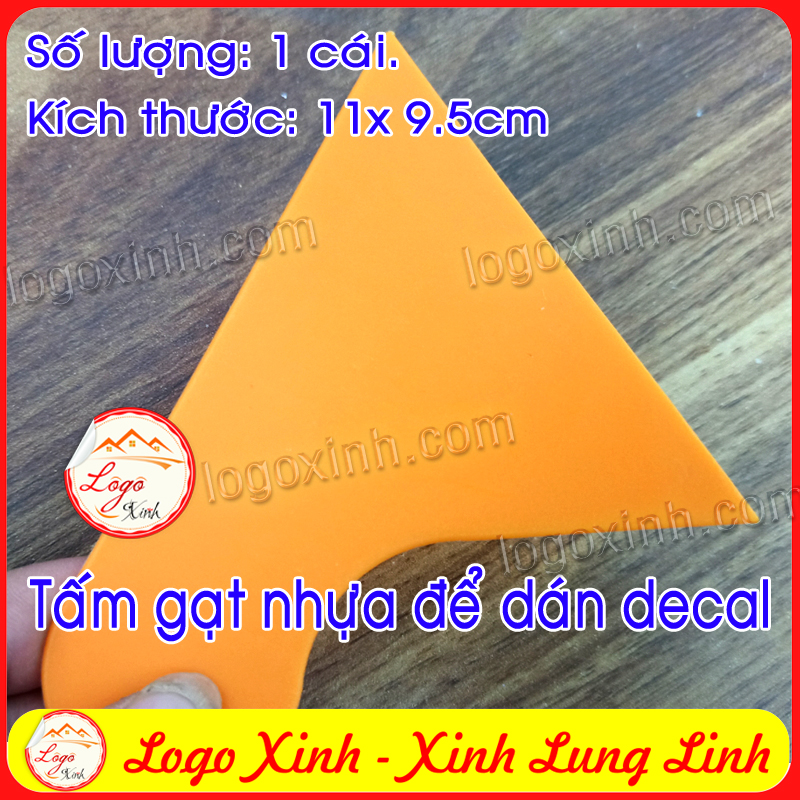 Tấm gạt nhựa chuyên dùng để dán decal, dán film sticker logo