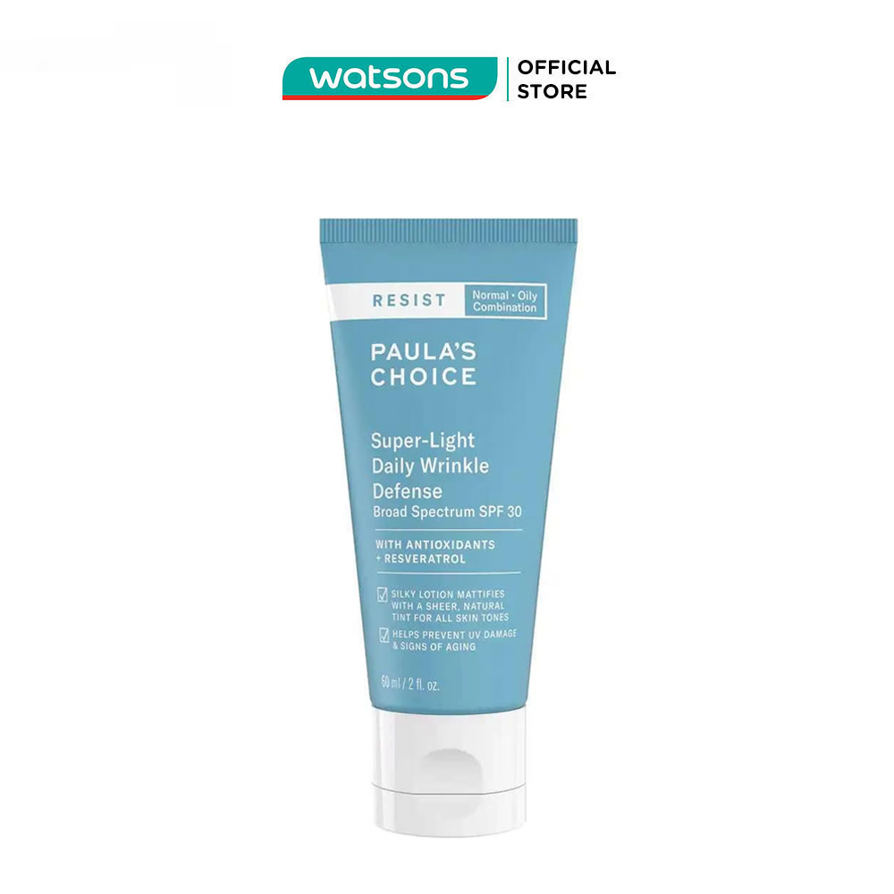 Kem Dưỡng Paula's Choice Resist Chống Nhăn Siêu Nhẹ SPF30 60ml