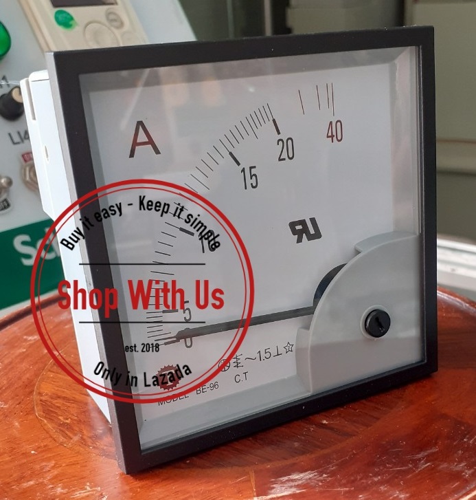 Đồng hồ 250/5A - Đồng Hồ Ampe 96x96 - Đồng Hồ Ampe Taiwan Meters - Ampe kế - Đồng hồ A BE96