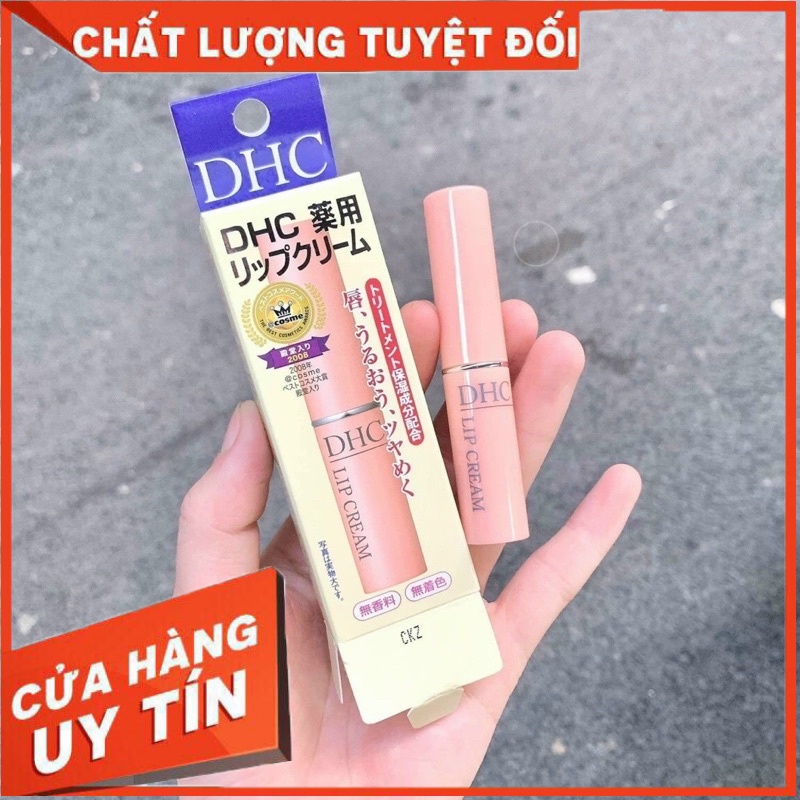 Son Dưỡng Môi DHC 1.5g Không Màu, Khử Thâm Làm Đều Màu Môi , Dưỡng Ẩm ,Làm Mềm Môi