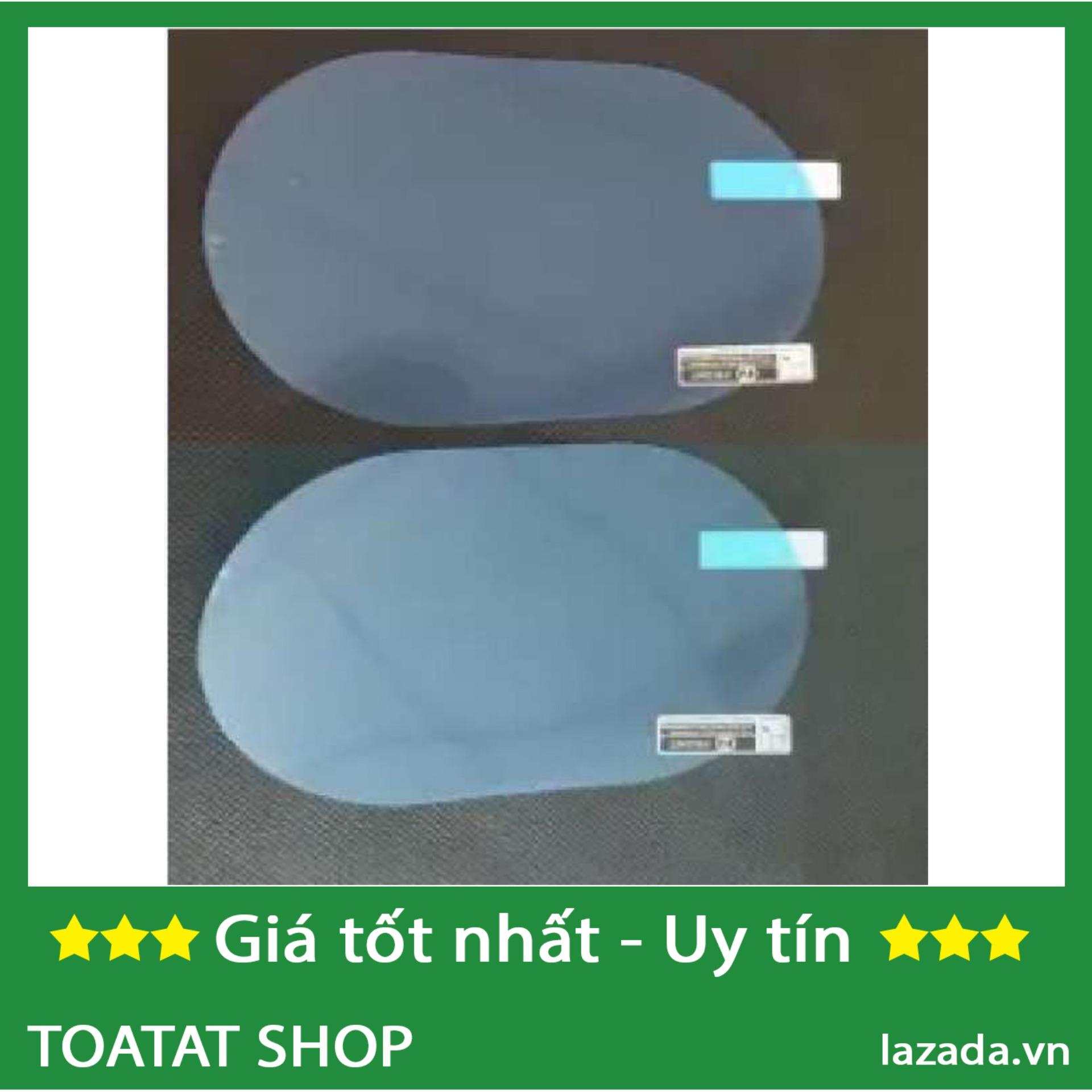 MIẾNG DÁN CHỐNG ĐỌNG NƯỚC GƯƠNG CHIẾU HẬU HÌNH OVAN (BỘ GỒM 2 MIẾNG)