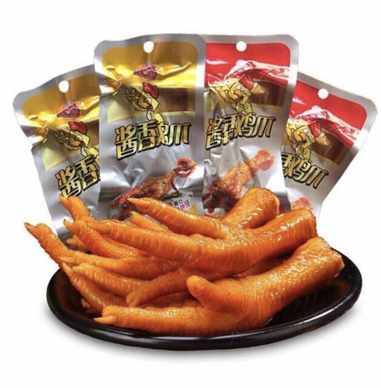 Chân Gà Cay Tứ Xuyên Loại Ngon 32gr- Ăn Vặt Nội Địa Trung Siêu Hot
