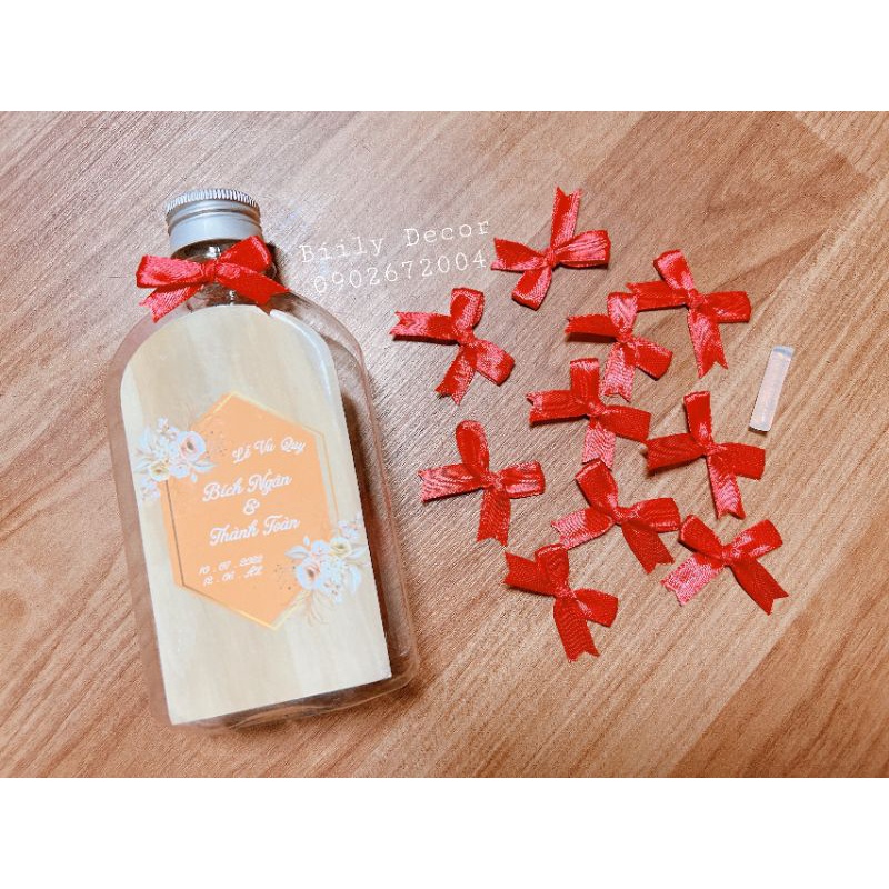Nơ chai nước suối