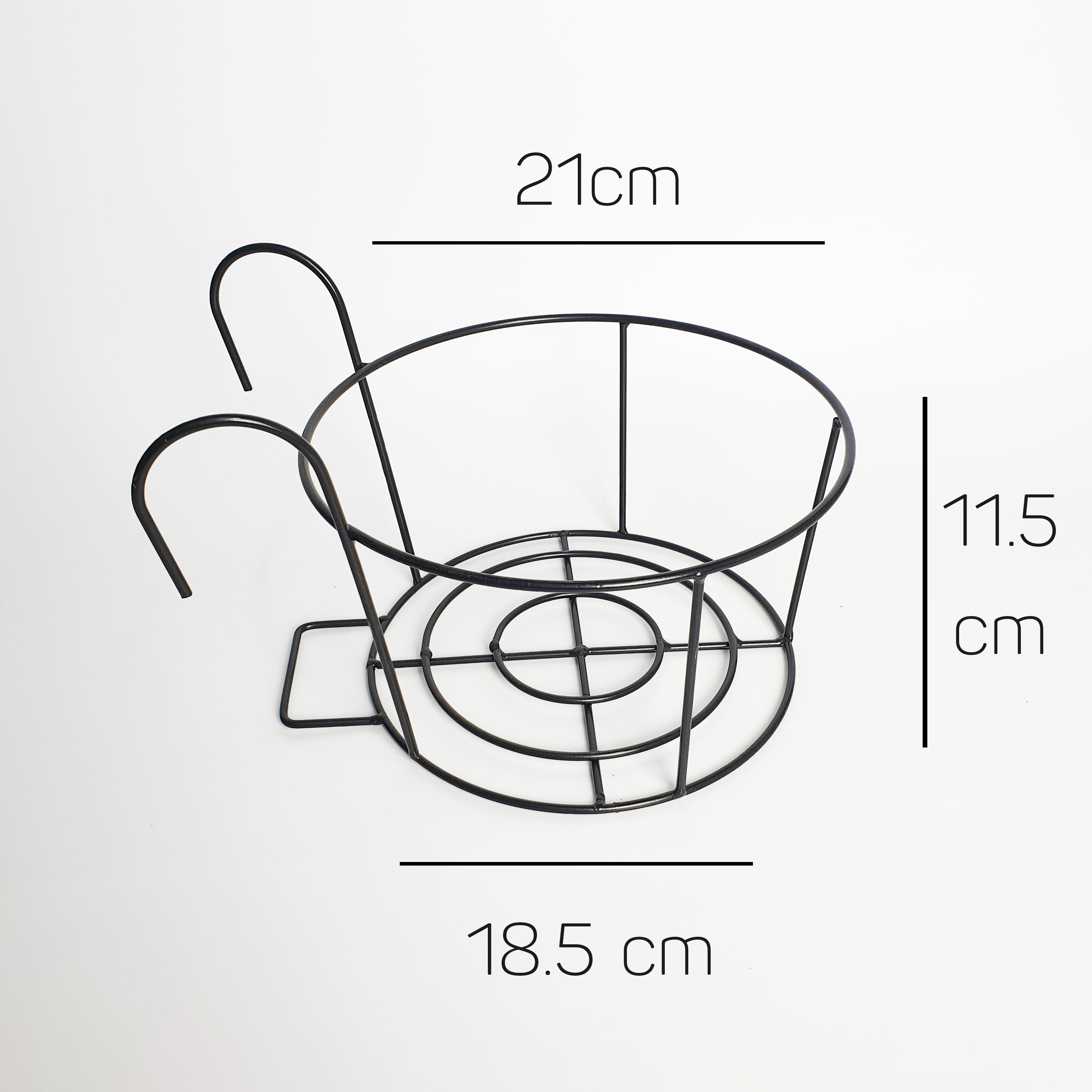 Giỏ Sắt Treo Chậu Cây Ban Công, Hàng Rào Tiện dụng