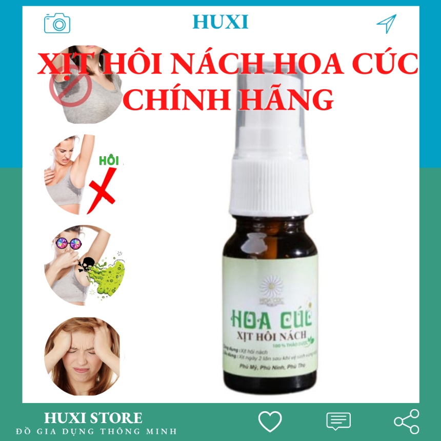 Xịt hôi nách hoa cúc 100% xịt khử mùi hôi nặng cỡ nào cũng hết dùng cho nam và nữ khử mùi hôi dưới cánh tay hiệu quả ngay lần đầu sử dụng chai 10ml