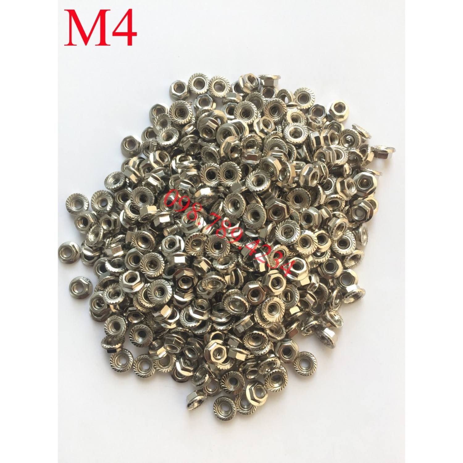 Đai ốc bulong M4 bắt pin lithium