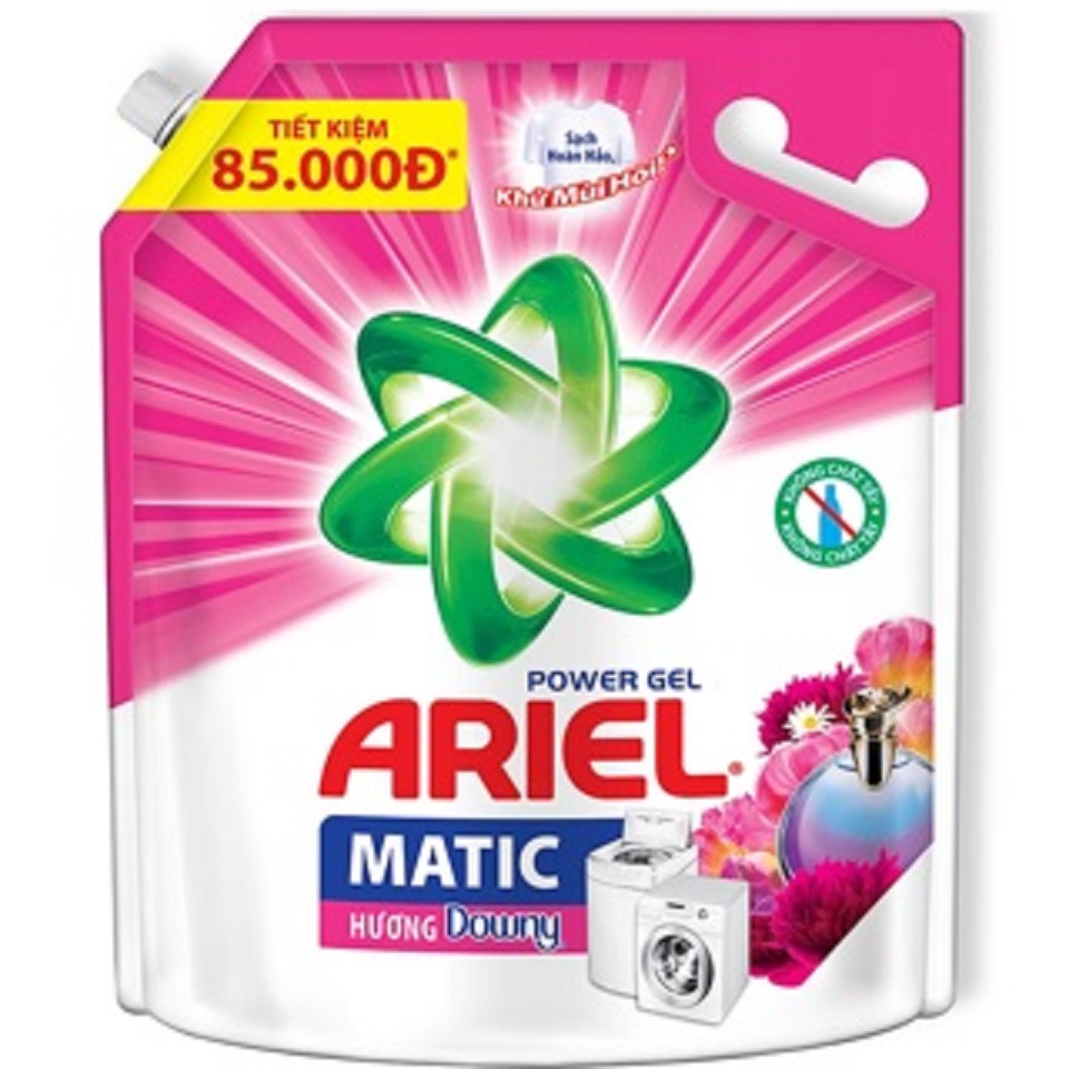 Nước giặt ariel hương downy túi 3.25kg