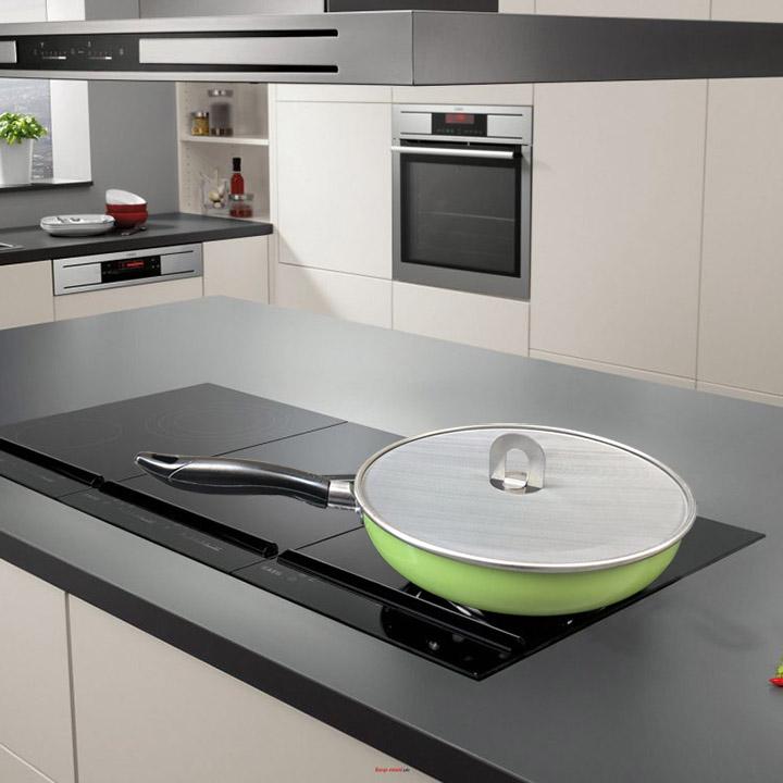 Nắp vung lưới inox 29cm chống văng dầu mỡ côn trùng