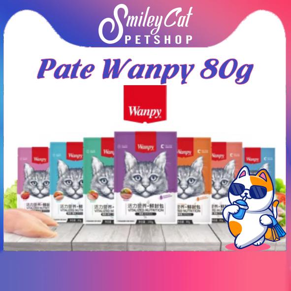 Pate Wanpy 80g - Pate dinh dưỡng cho mèo
