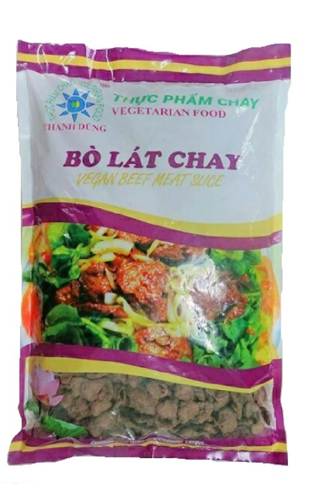 - 1kg bò lát chay c01 gofood , thuần chay từ đậu nành,chất lượng cao.