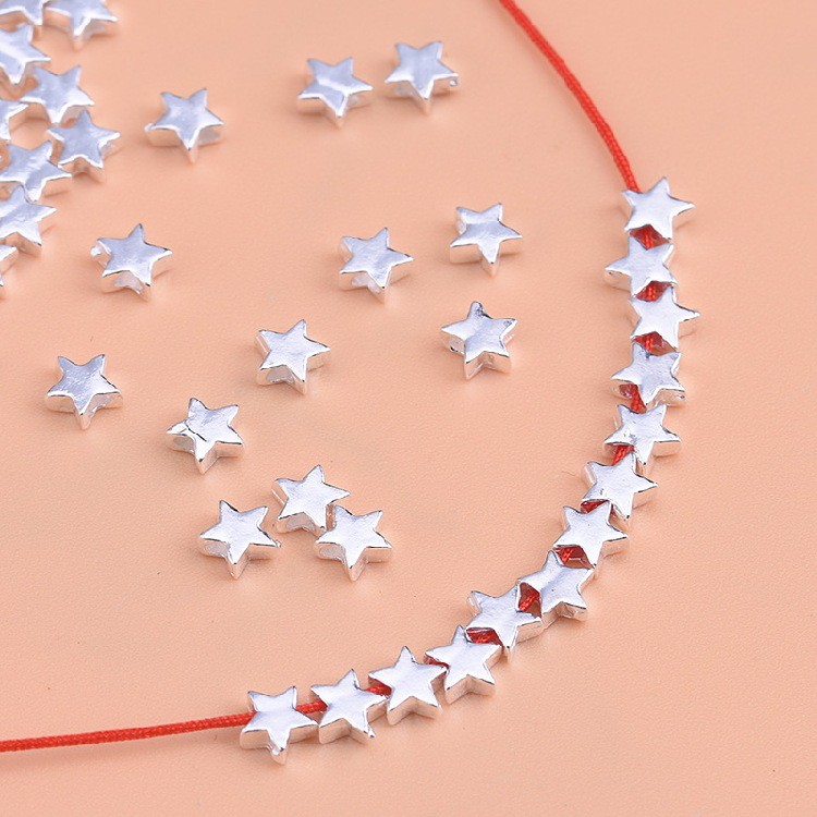 Charm bạc nối ngôi sao 5 cánh - charm bạc 925 - mã cb056