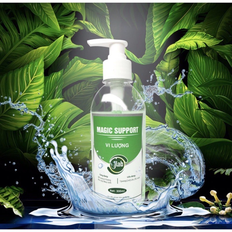 Jlab Magic Support - Phân Nước Bổ Sung Vi Lượng Cho Hồ Cá, Thuỷ Sinh