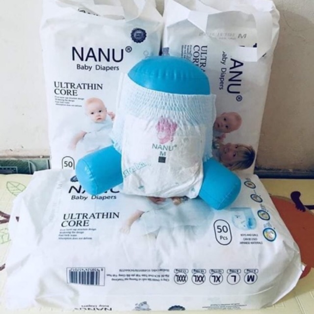 Bỉm Quần NANU Xuất Nhật combo M100/L100/XL100/XXL100 Bỉm Quần NANU Xuất Nhật combo M100/L100/XL100/XXL100