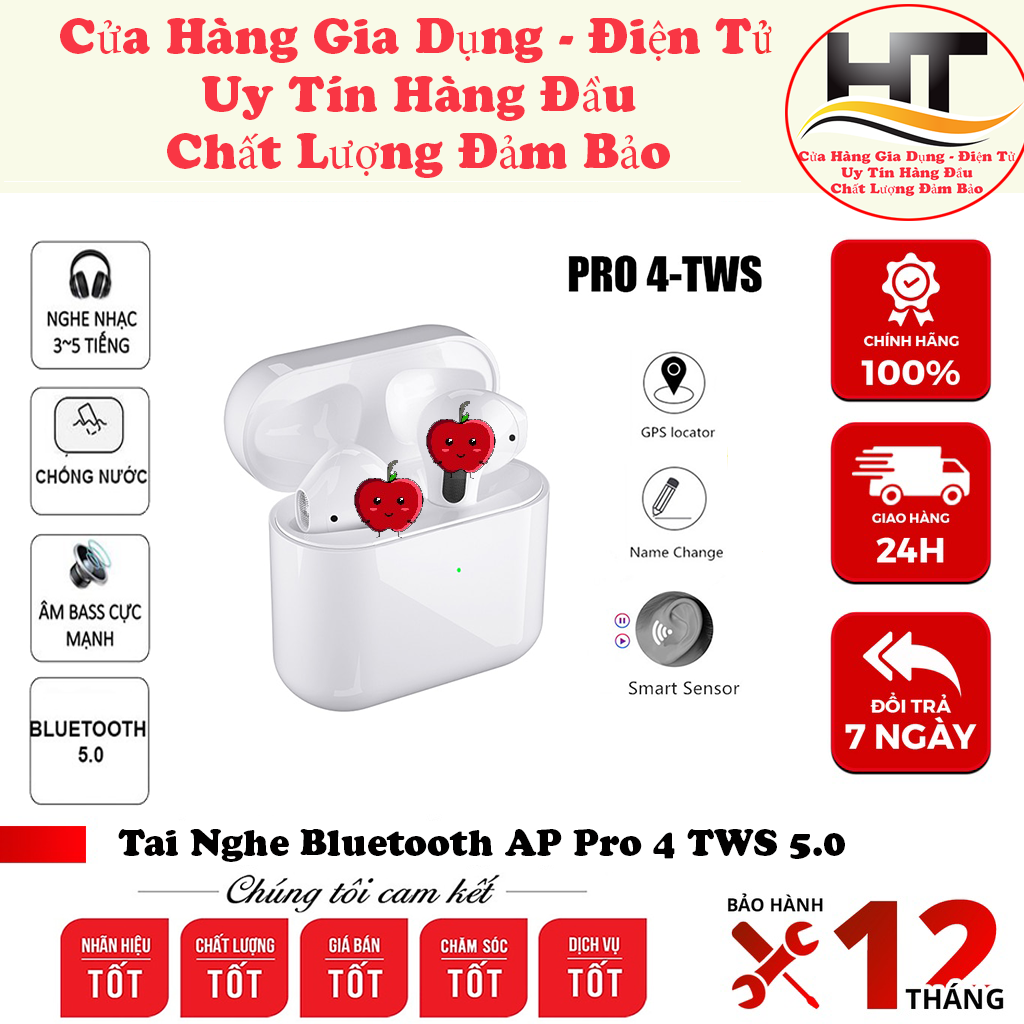 Tai nghe không dây Po4 micro gắn trong, tai nghe bluetooth trả lời cuộc gọi, tai nghe nhét tai không dây điều khiển âm lượng, tai nghe bluetooth không dây âm thanh sống động