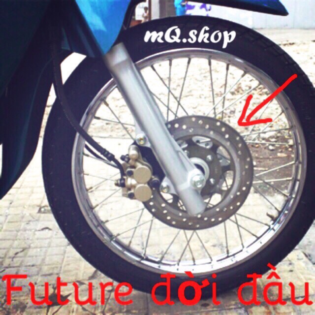 ĐĨA PHANH DẦU XE MÁY FUTURE ĐỜI ĐẦU- ĐĨA PHANH TRƯỚC XE FUTURE
